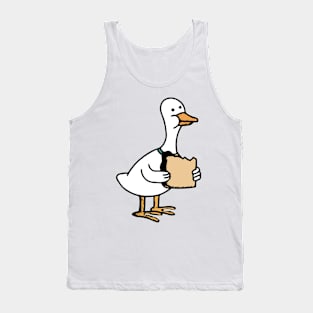 Ducks Eat Bread - Goose - Vintage Tank Top